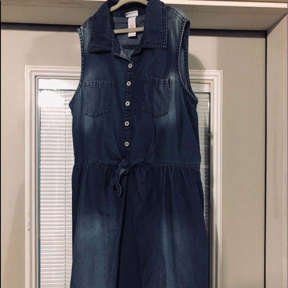 Denim dress